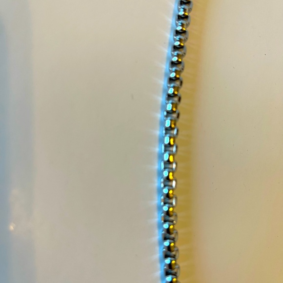 Silver Plated 5mm Square Rolo Link Chain - Picture 4 of 6